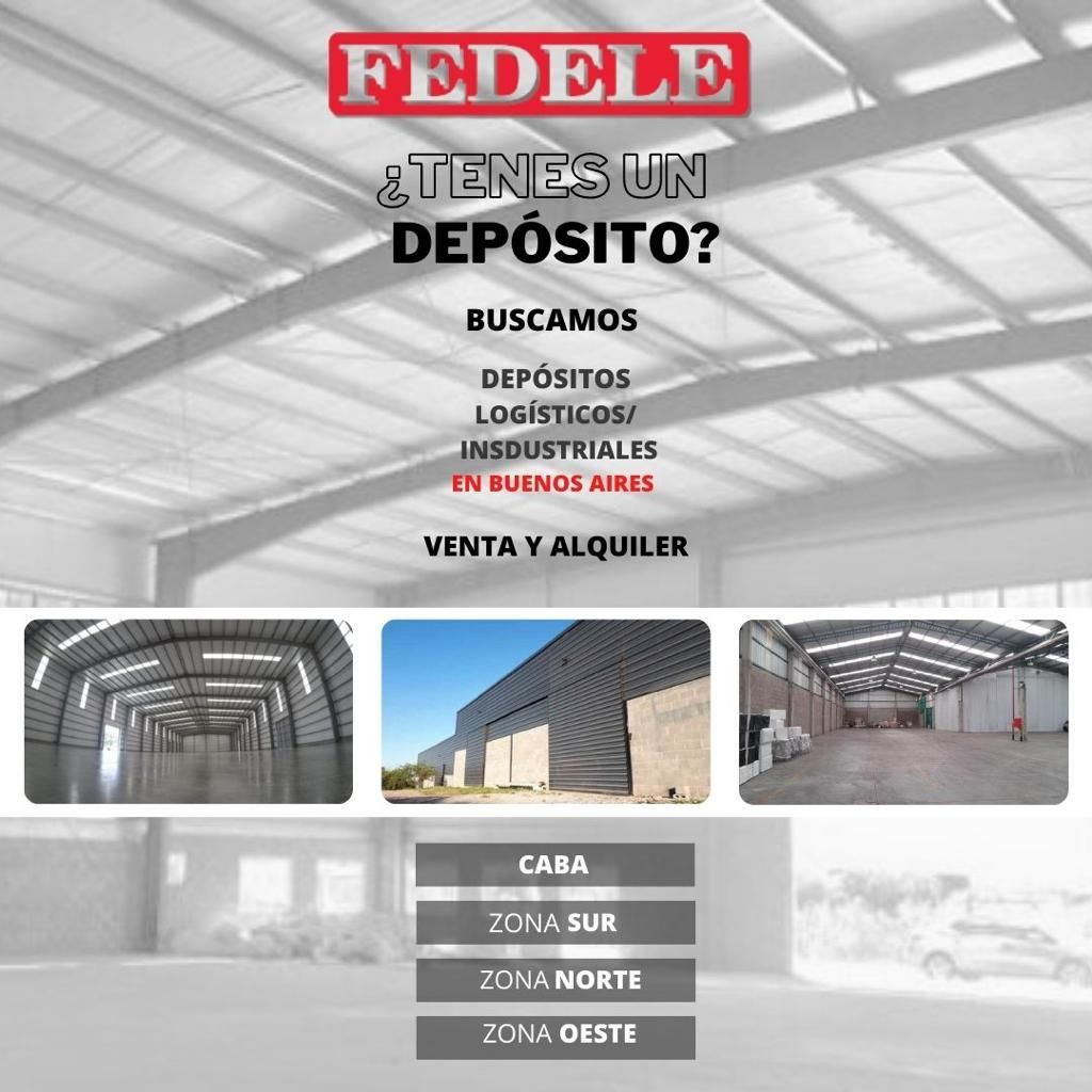 #2518597 | Alquiler | Galpón / Depósito / Bodega | Mataderos (Inmobiliaria Fedele)
