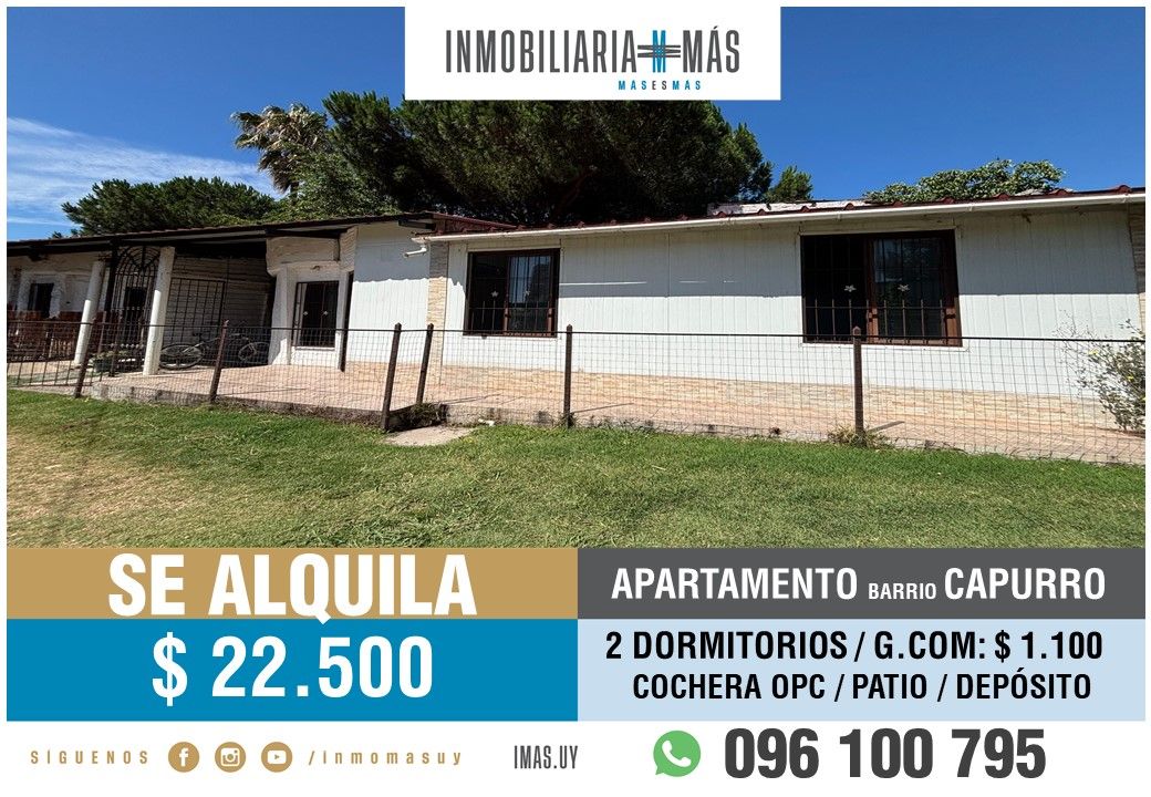 #5490005 | Alquiler | PH | Montevideo (Inmobiliaria MAS)