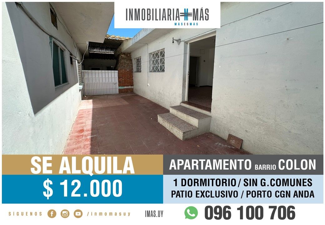 #5493527 | Alquiler | PH | Montevideo (Inmobiliaria MAS)