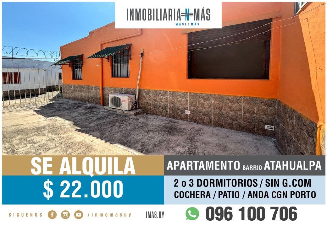 #5502743 | Alquiler | PH | Montevideo (Inmobiliaria MAS)