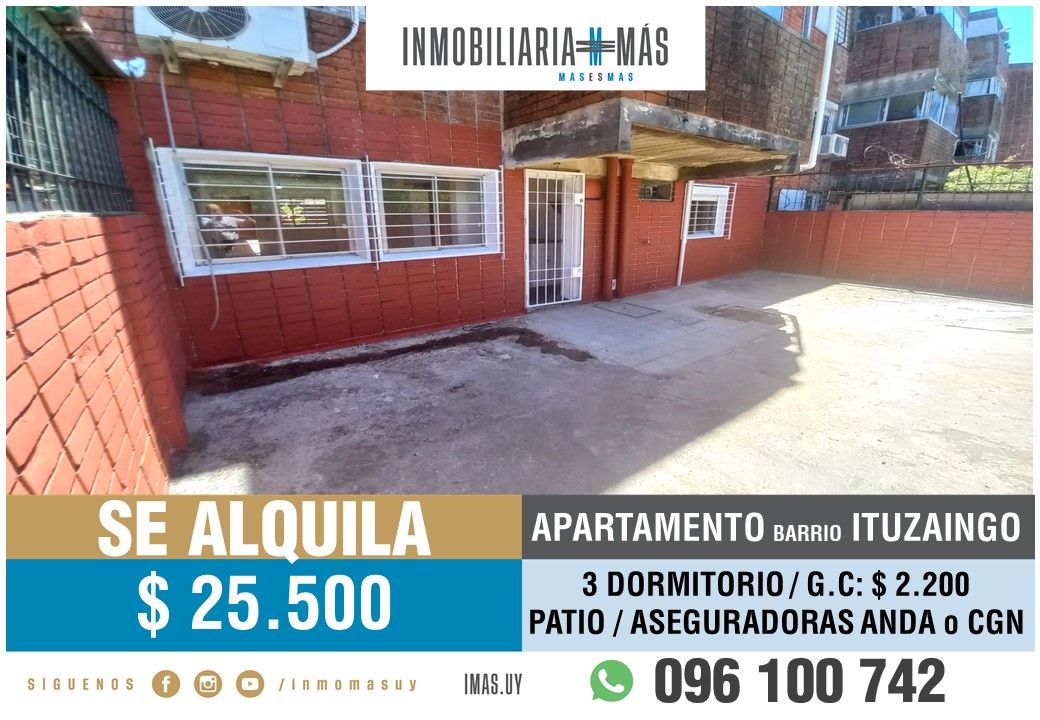 #5493523 | Alquiler | PH | Montevideo (Inmobiliaria MAS)