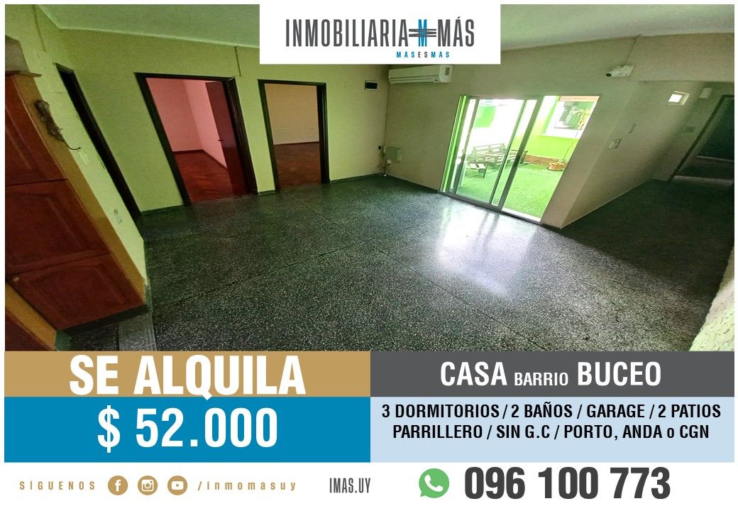 #5498151 | Alquiler | PH | Montevideo (Inmobiliaria MAS)