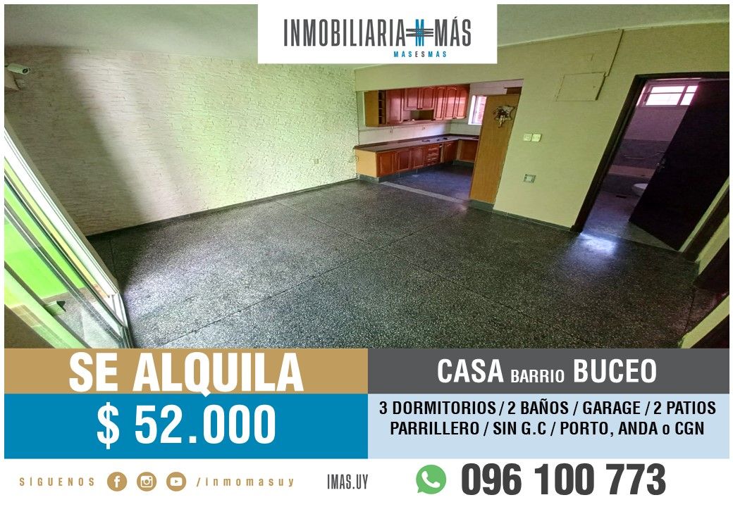 #5498153 | Alquiler | PH | Montevideo (Inmobiliaria MAS)