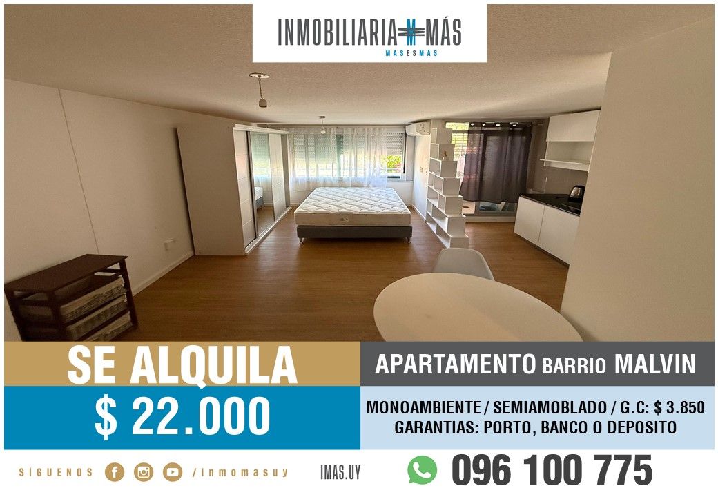 #5498154 | Alquiler | Departamento | Montevideo (Inmobiliaria MAS)