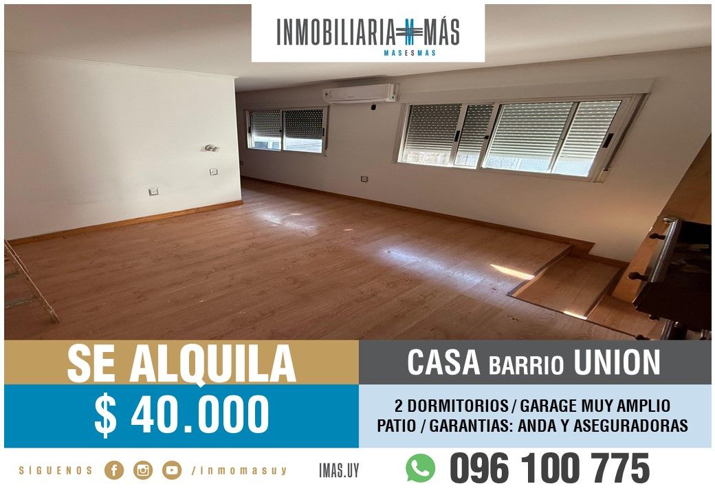 #5498437 | Alquiler | Casa | Montevideo (Inmobiliaria MAS)