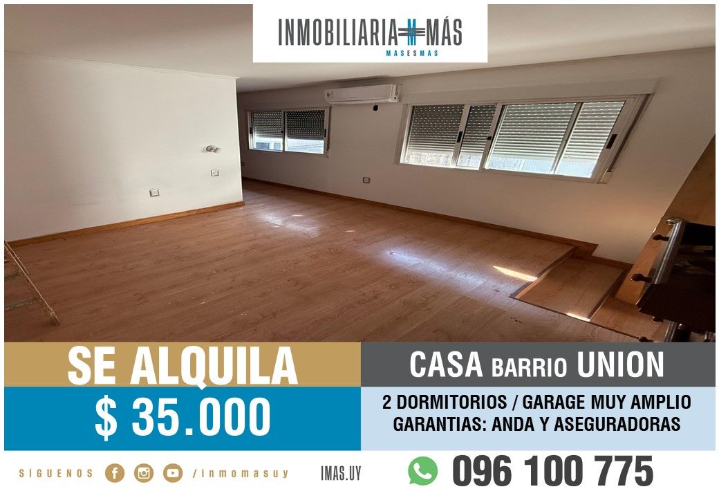 #5498437 | Alquiler | Casa | Montevideo (Inmobiliaria MAS)