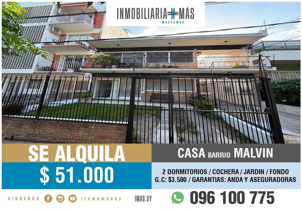 #5500905 | Alquiler | PH | Montevideo (Inmobiliaria MAS)