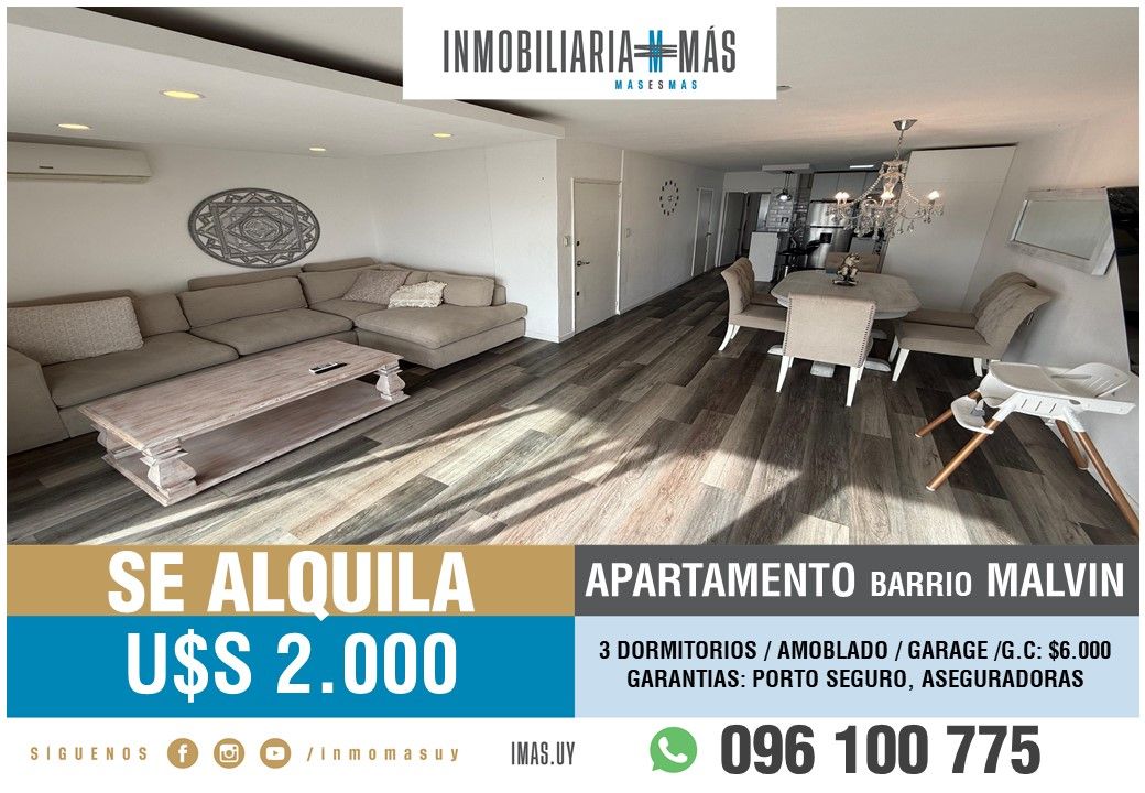 #5503074 | Alquiler | Departamento | Montevideo (Inmobiliaria MAS)