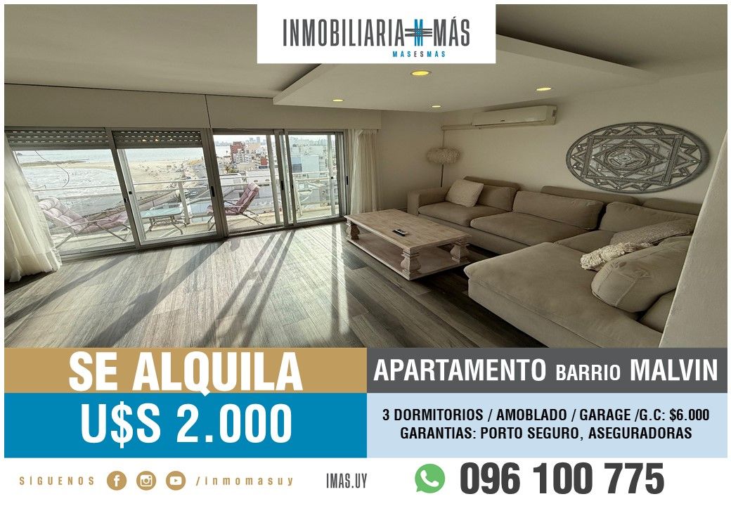 #5503075 | Alquiler | Departamento | Montevideo (Inmobiliaria MAS)