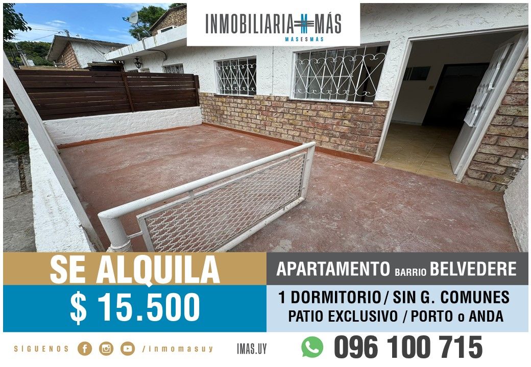 #5502746 | Alquiler | Departamento | Montevideo (Inmobiliaria MAS)