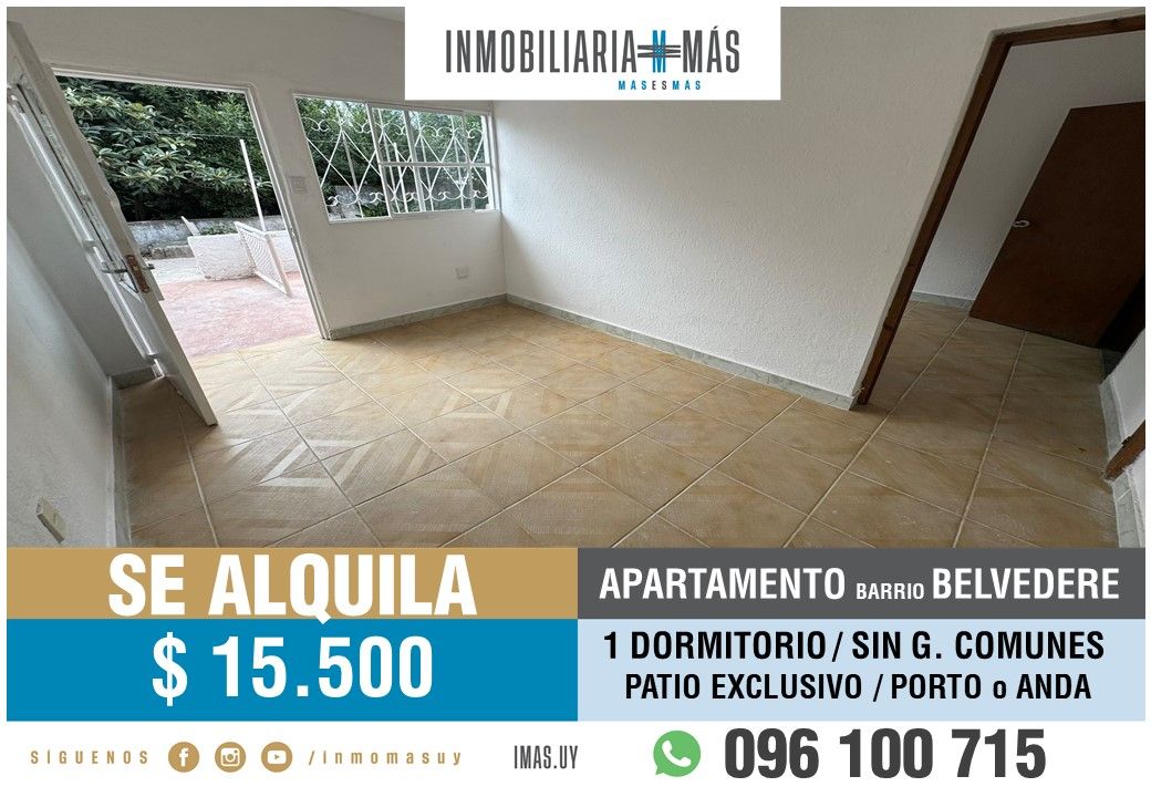 #5502747 | Alquiler | Departamento | Montevideo (Inmobiliaria MAS)