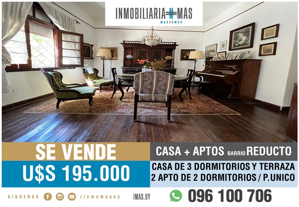#3219220 | Venta | Casa | Montevideo (Inmobiliaria MAS)