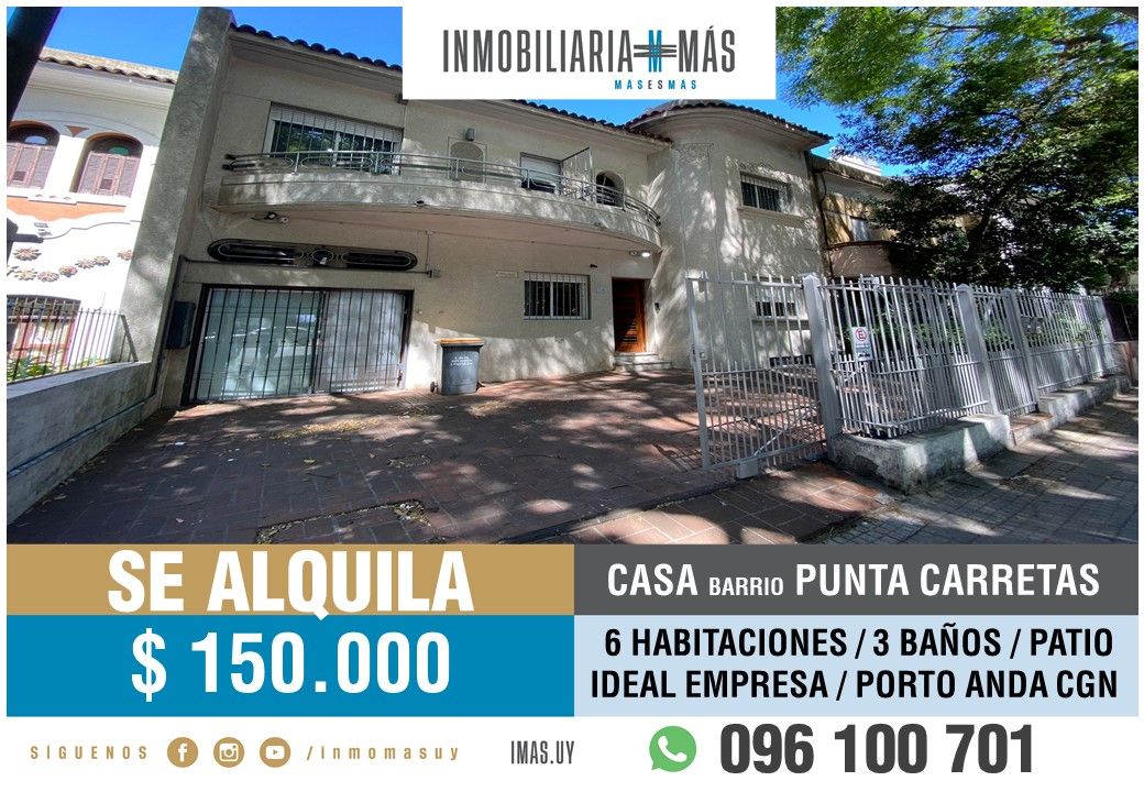 #3618607 | Alquiler | PH | Montevideo (Inmobiliaria MAS)