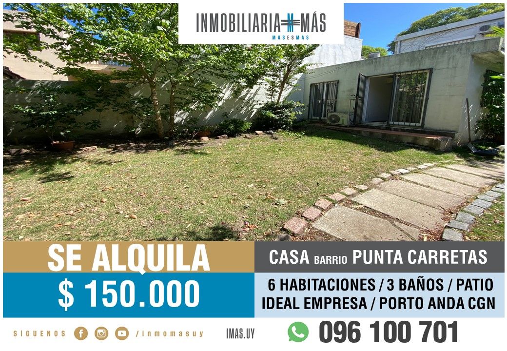 #3618609 | Alquiler | PH | Montevideo (Inmobiliaria MAS)