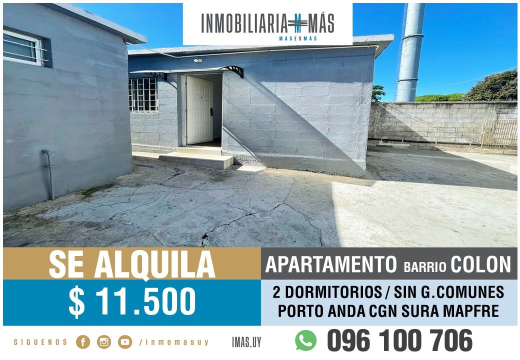 #3875389 | Alquiler | PH | Colonia Cosmopolita (Inmobiliaria MAS)