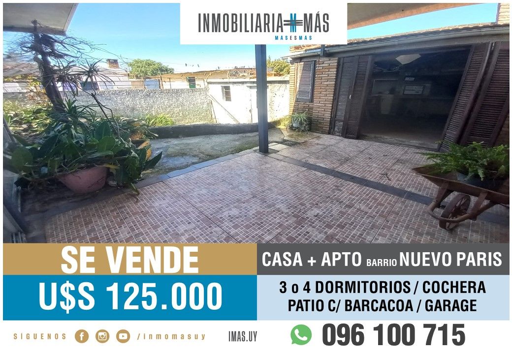 #4480468 | Venta | PH | Montevideo (Inmobiliaria MAS)