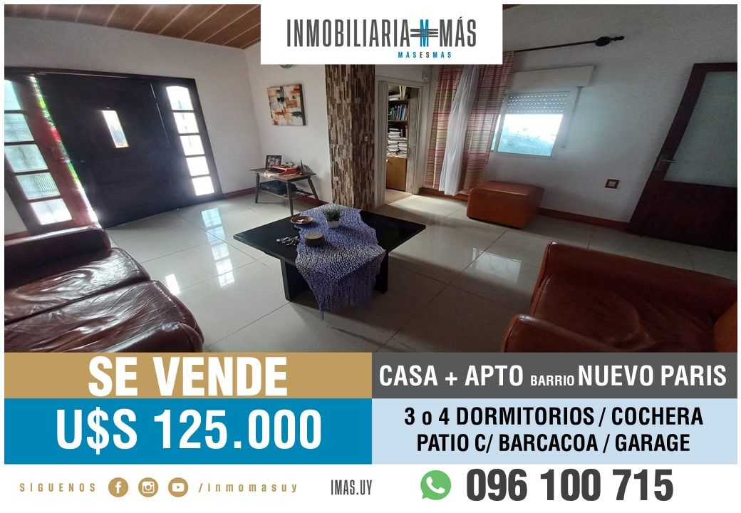 #4480469 | Venta | PH | Montevideo (Inmobiliaria MAS)