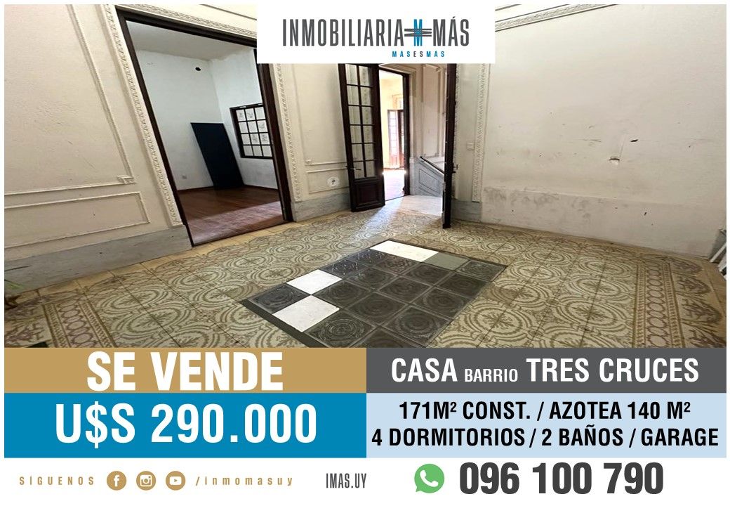 #4702570 | Venta | PH | Montevideo (Inmobiliaria MAS)