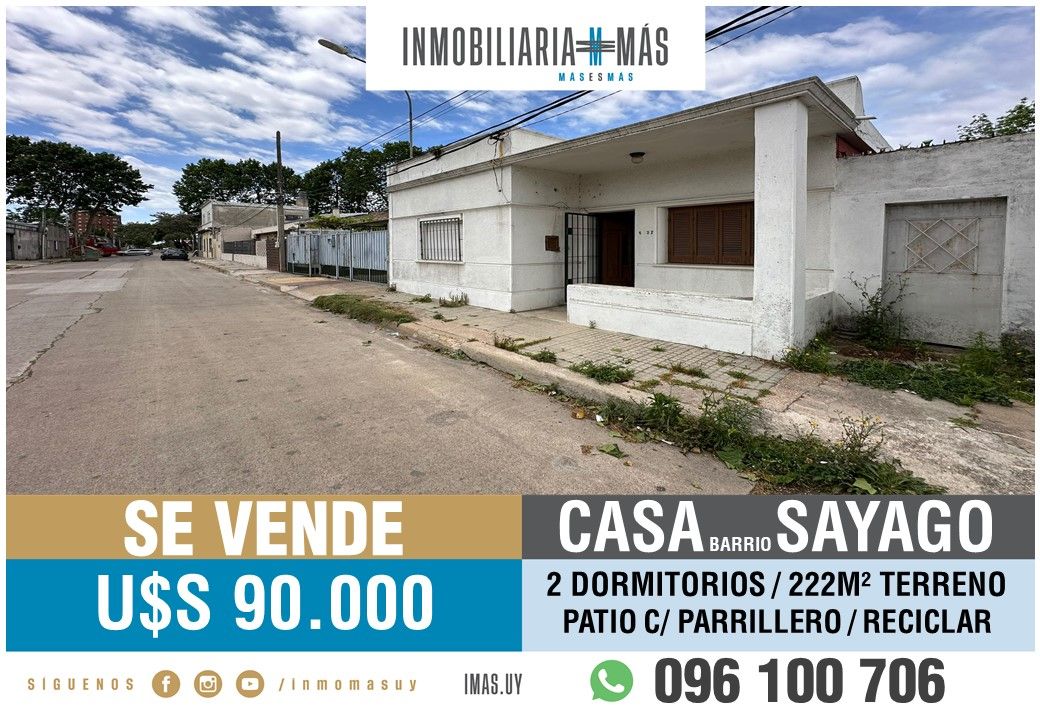 #4720173 | Venta | Casa | Montevideo (Inmobiliaria MAS)