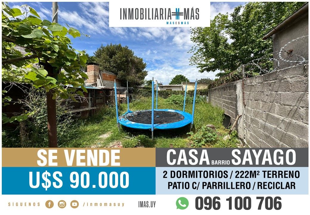 #4720176 | Venta | Casa | Montevideo (Inmobiliaria MAS)