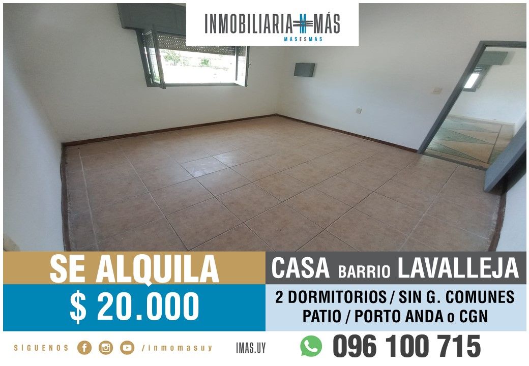 #4766432 | Alquiler | PH | Montevideo (Inmobiliaria MAS)