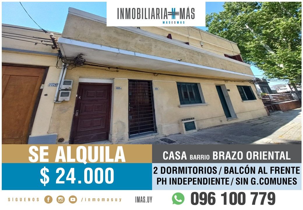 #4811864 | Alquiler | PH | Montevideo (Inmobiliaria MAS)