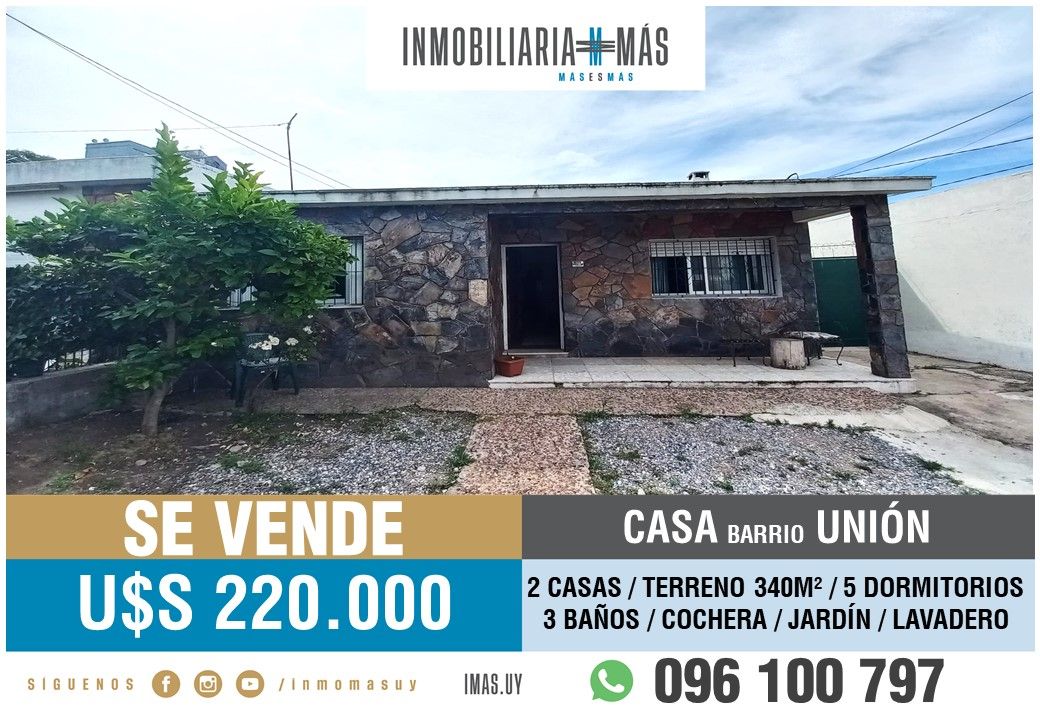 #4811876 | Sale | House | Montevideo (Inmobiliaria MAS)