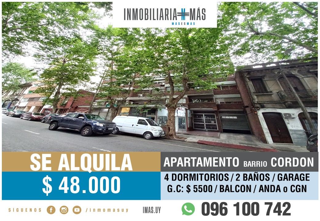 #4886628 | Rental | Horizontal Property | Montevideo (Inmobiliaria MAS)