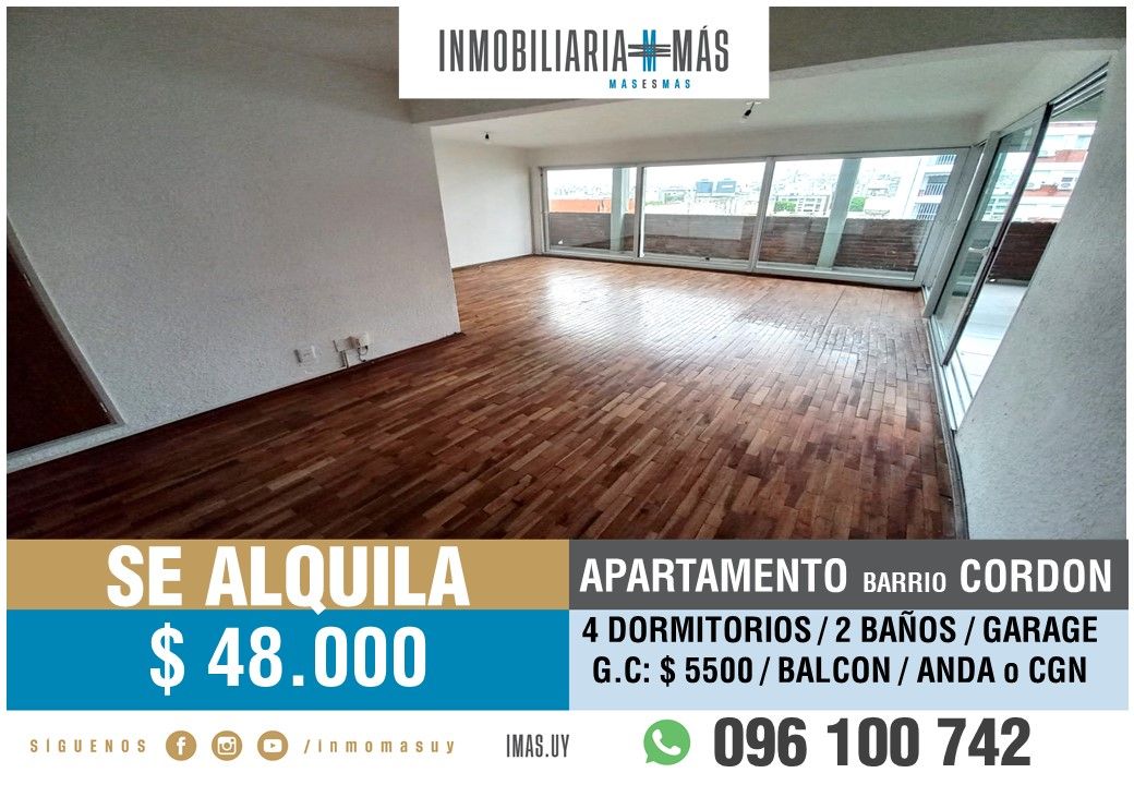 #4886629 | Rental | Horizontal Property | Montevideo (Inmobiliaria MAS)