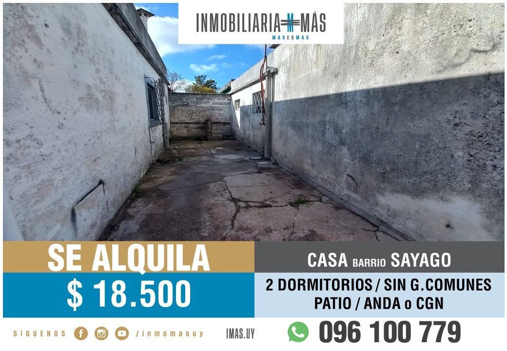 #4886650 | Alquiler | PH | Montevideo (Inmobiliaria MAS)