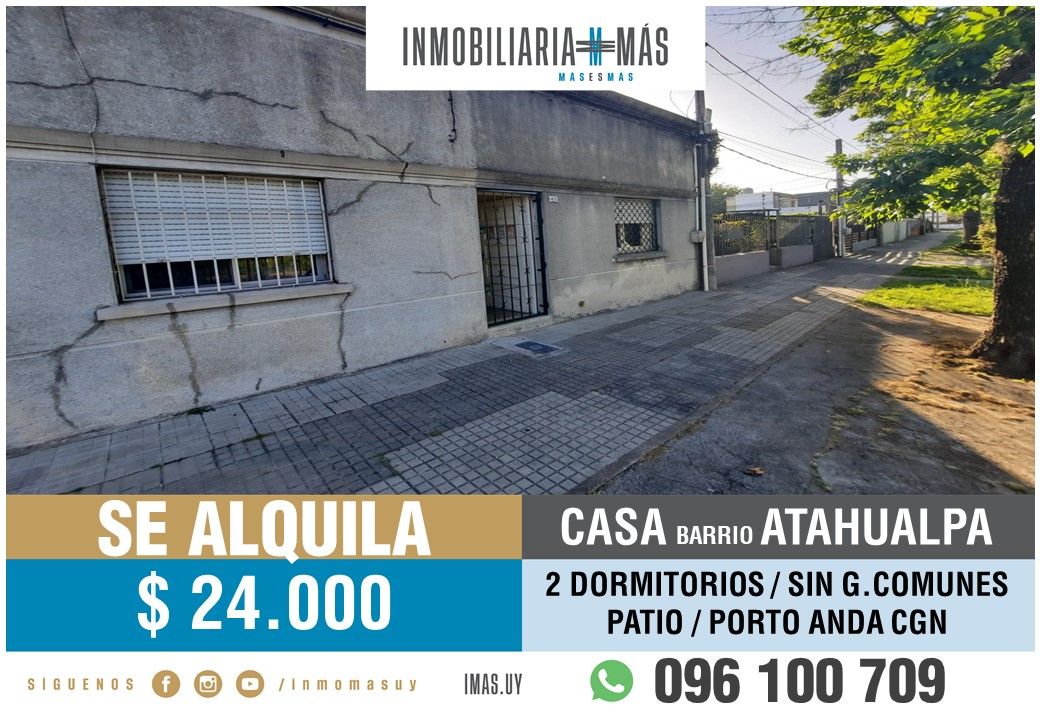 #4886709 | Alquiler | PH | Montevideo (Inmobiliaria MAS)