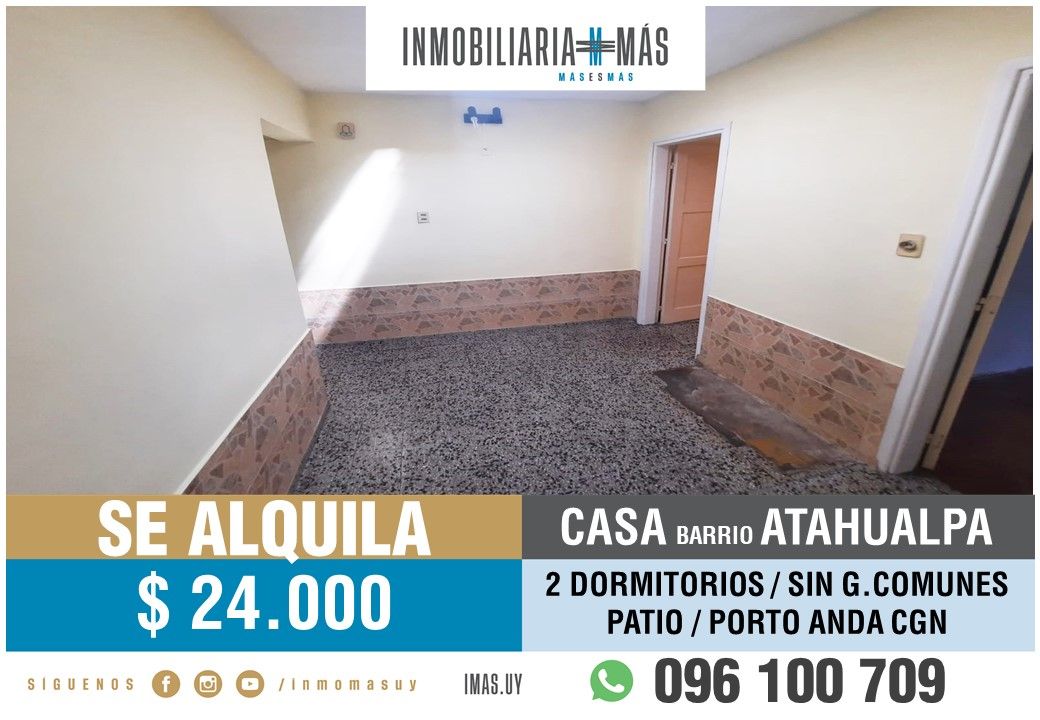 #4886711 | Alquiler | PH | Montevideo (Inmobiliaria MAS)