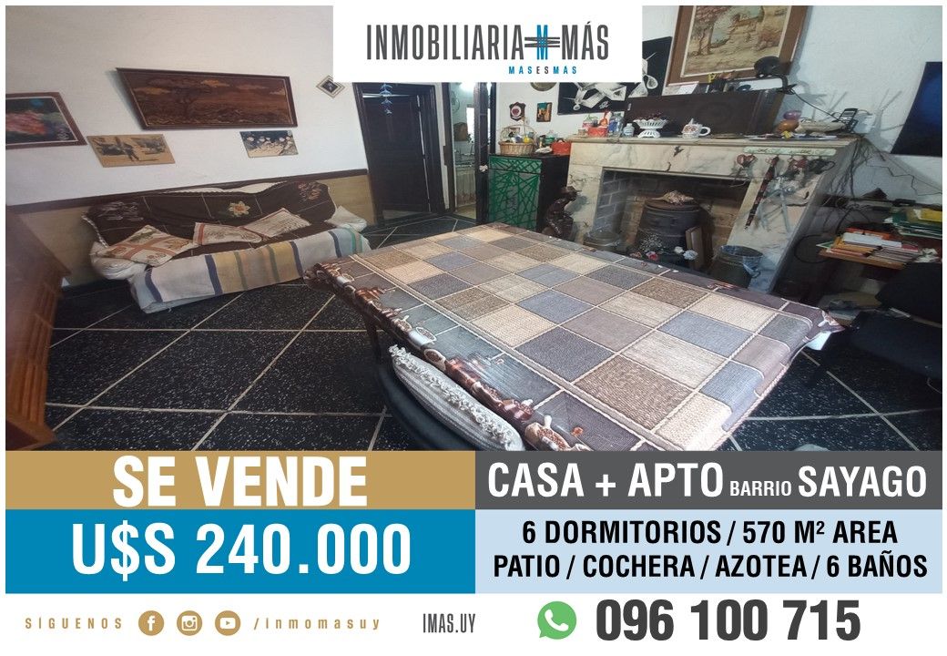 #5199746 | Venta | Casa | Montevideo (Inmobiliaria MAS)