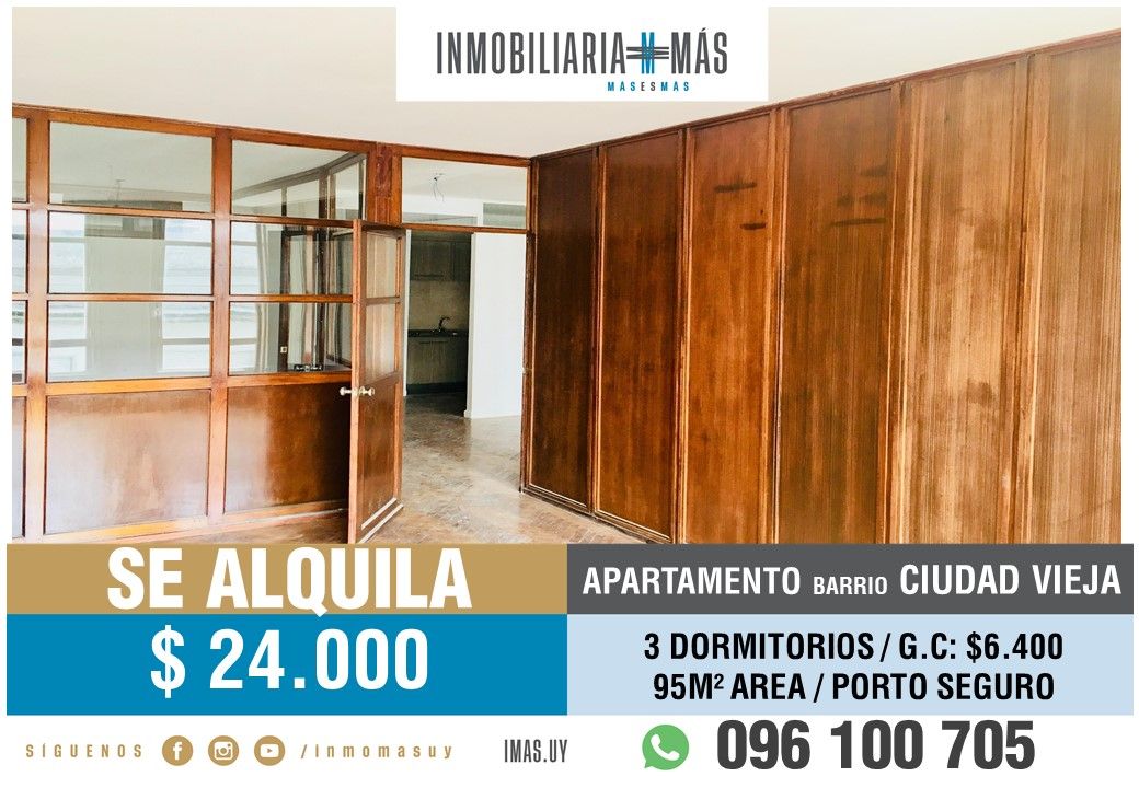 #5199756 | Rental | Apartment | Montevideo (Inmobiliaria MAS)