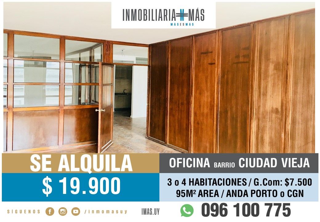 #5199756 | Alquiler | Departamento | Montevideo (Inmobiliaria MAS)