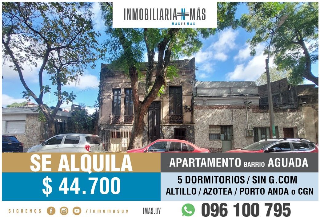 #5199949 | Alquiler | PH | Montevideo (Inmobiliaria MAS)