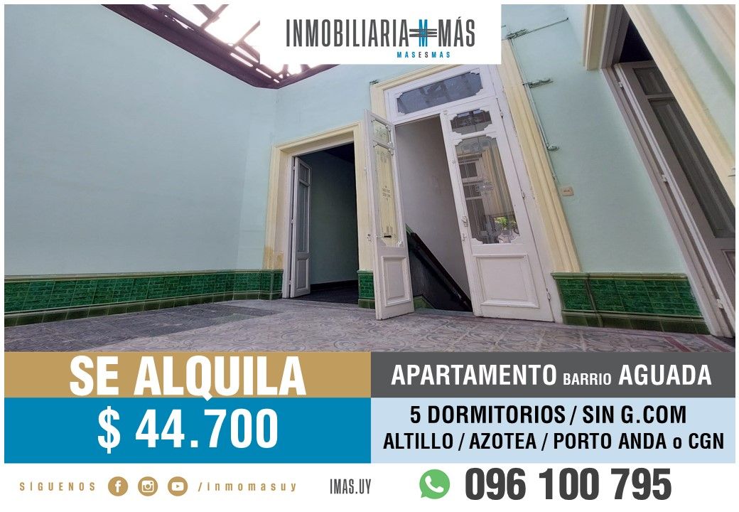 #5199950 | Alquiler | PH | Montevideo (Inmobiliaria MAS)