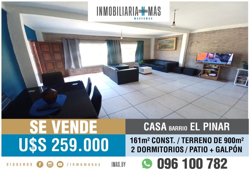 #5199959 | Venta | Casa | Canelones (Inmobiliaria MAS)