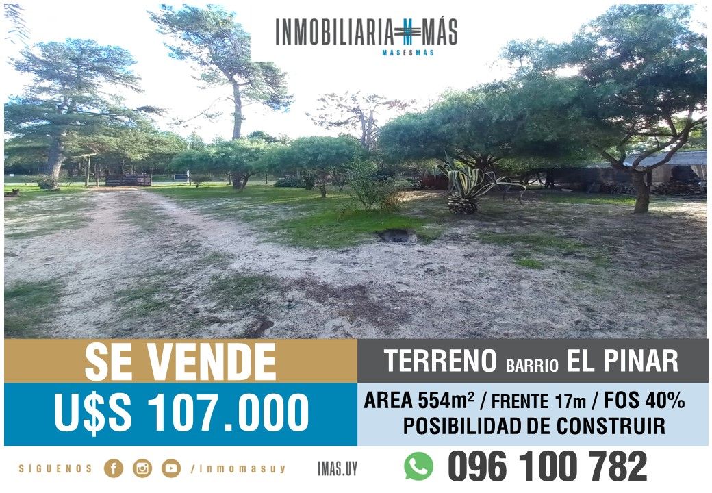 #5199964 | Sale | Lot | Canelones (Inmobiliaria MAS)