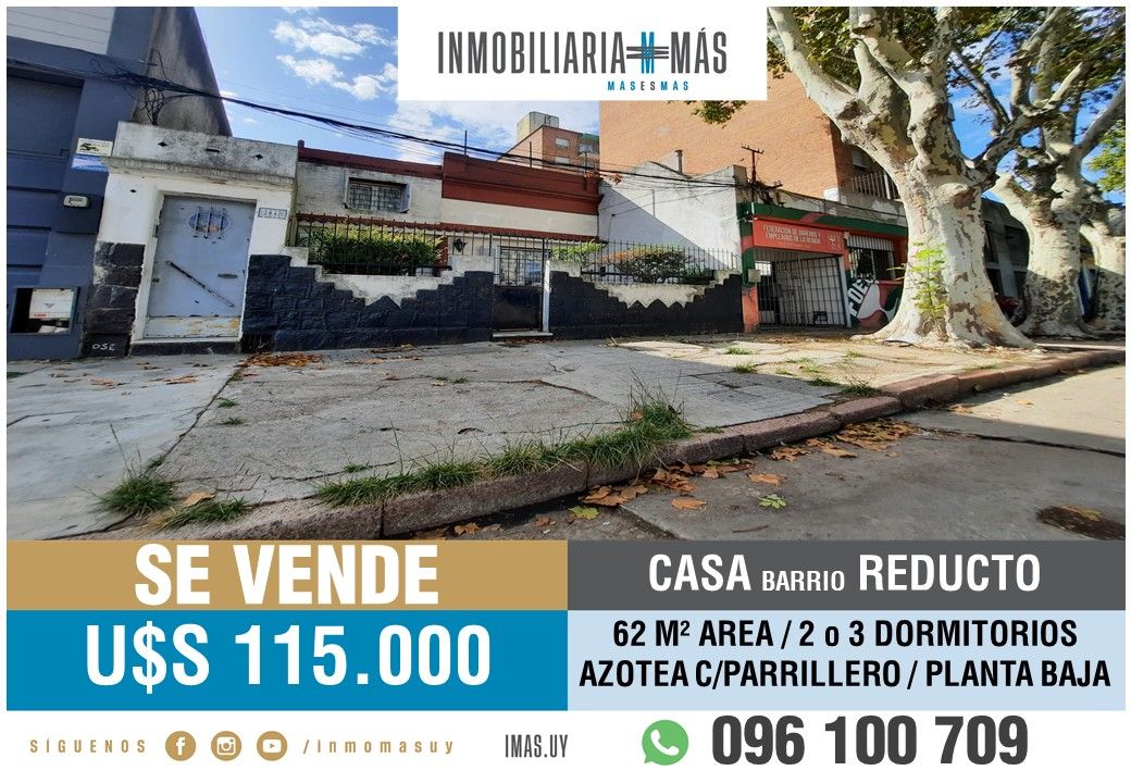 #5200044 | Venta | Casa | Montevideo (Inmobiliaria MAS)