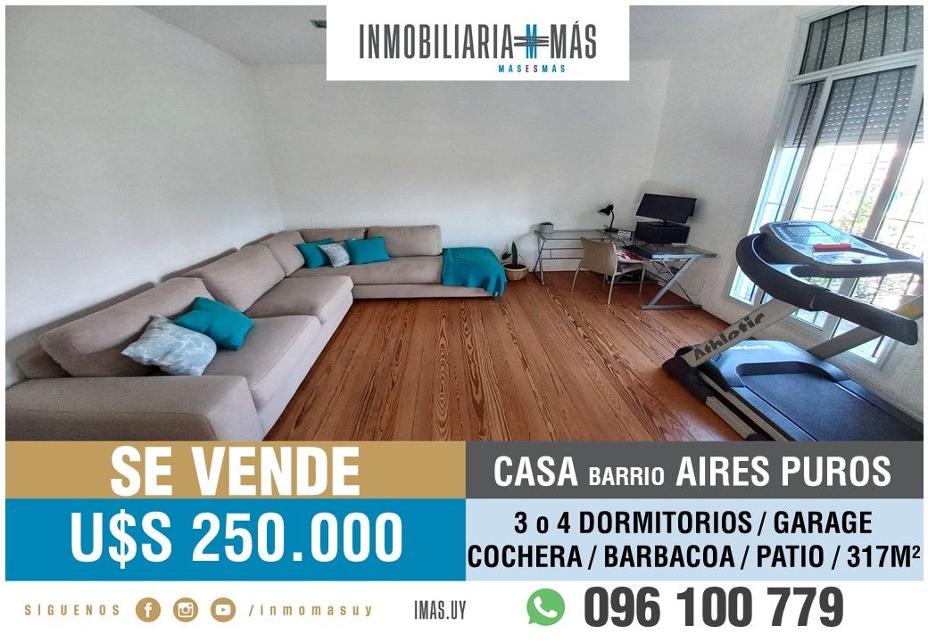 #5200046 | Venta | Casa | Montevideo (Inmobiliaria MAS)