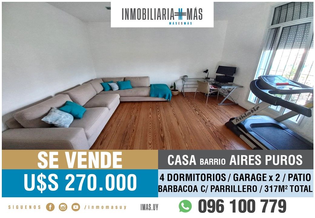 #5200046 | Venta | Casa | Montevideo (Inmobiliaria MAS)