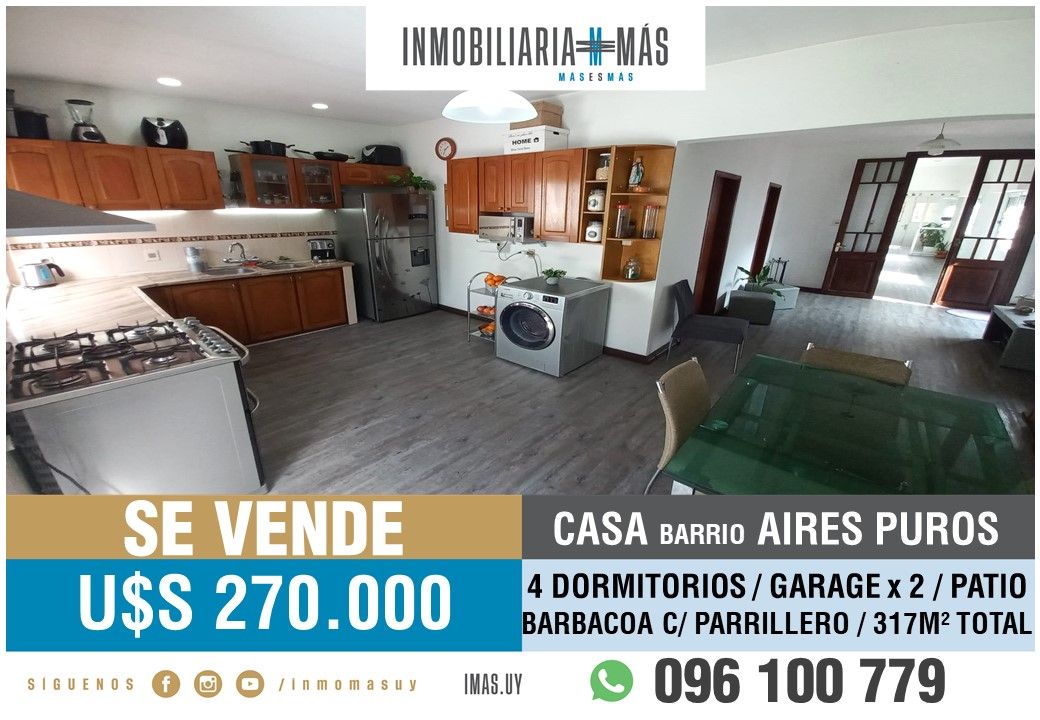 #5200049 | Venta | Casa | Montevideo (Inmobiliaria MAS)