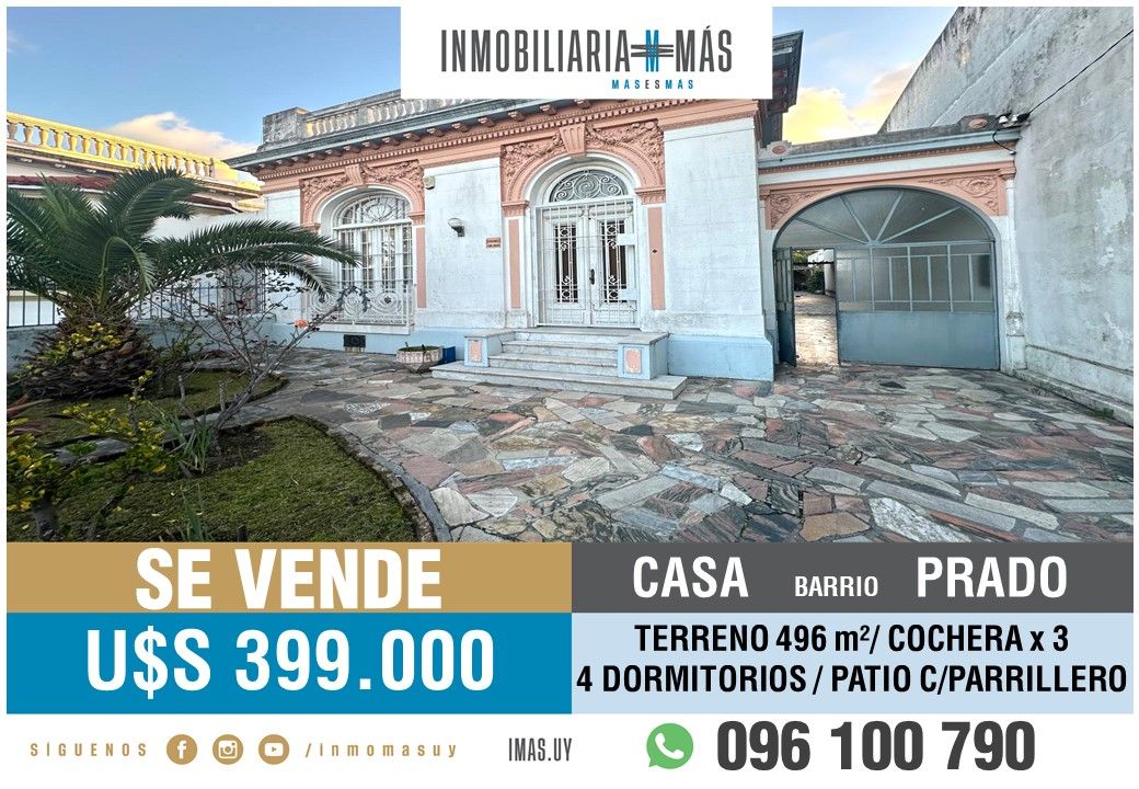 #5200058 | Venta | Casa | Montevideo (Inmobiliaria MAS)