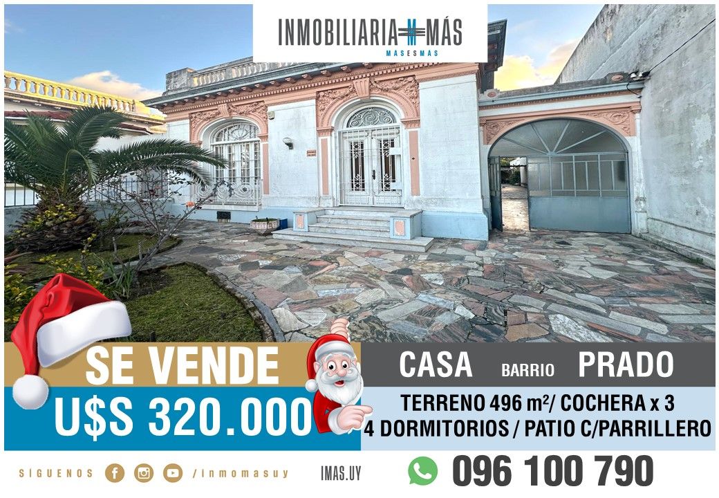 #5200058 | Venta | Casa | Montevideo (Inmobiliaria MAS)