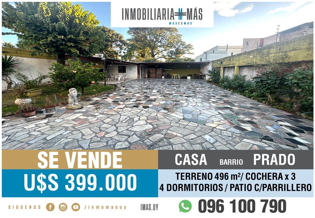 #5200059 | Venta | Casa | Montevideo (Inmobiliaria MAS)