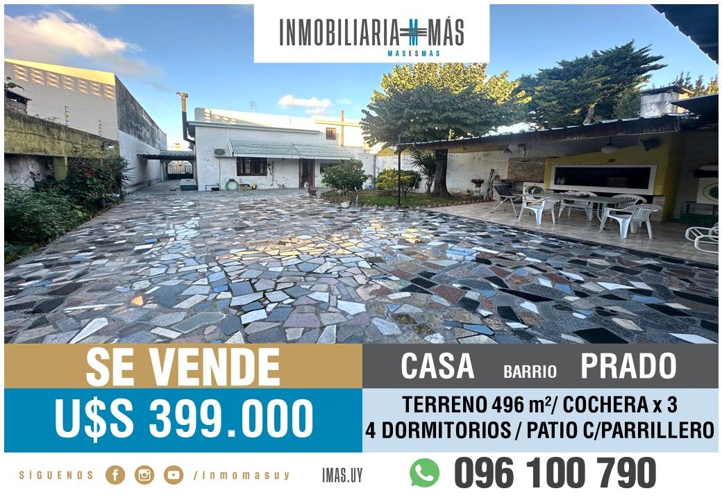#5200060 | Venta | Casa | Montevideo (Inmobiliaria MAS)