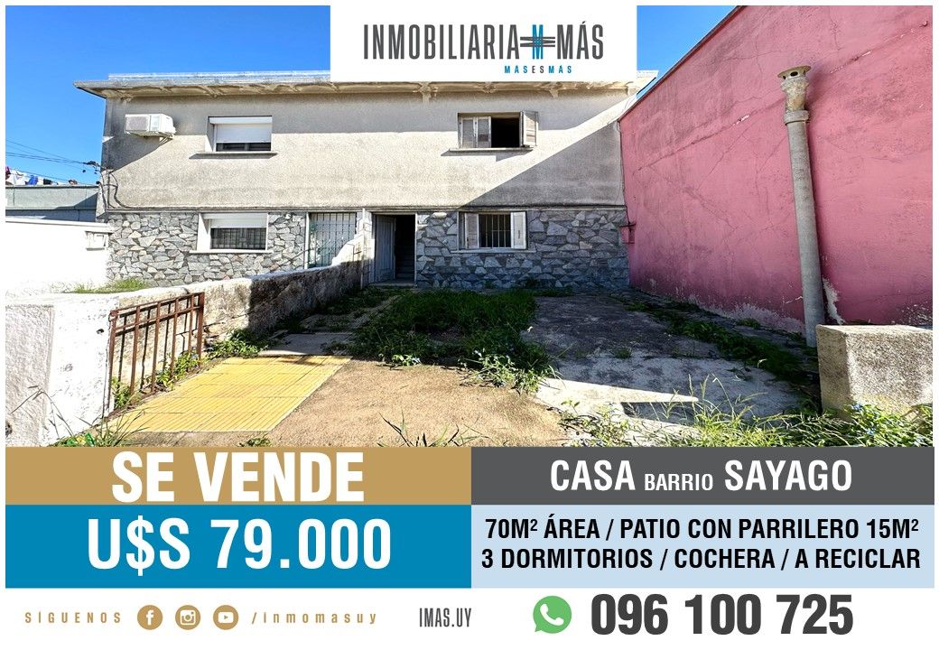 #5200071 | Venta | PH | Montevideo (Inmobiliaria MAS)