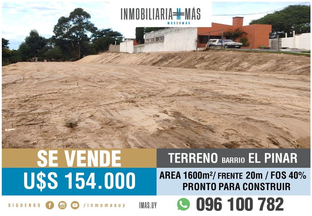 #5200088 | Venta | Lote | Canelones (Inmobiliaria MAS)