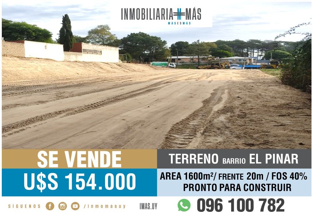 #5200089 | Venta | Lote | El Pinar (Inmobiliaria MAS)